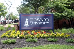 Howard University sign