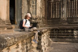 woman on laptop