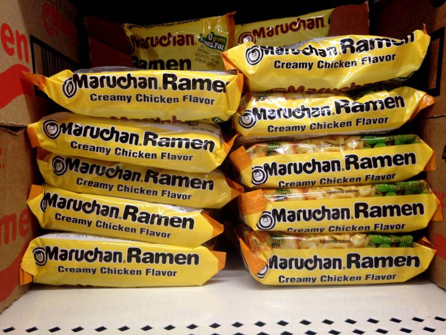 ramen packages