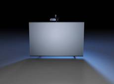 projector screen for police