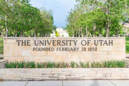 University of Utah sign